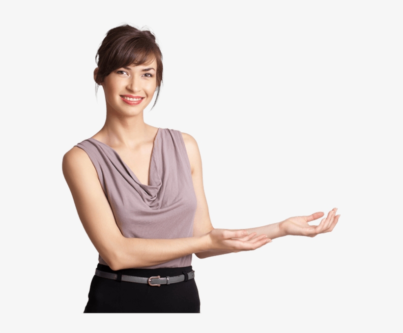 Get A Quote - Corporate Girl Png, transparent png download