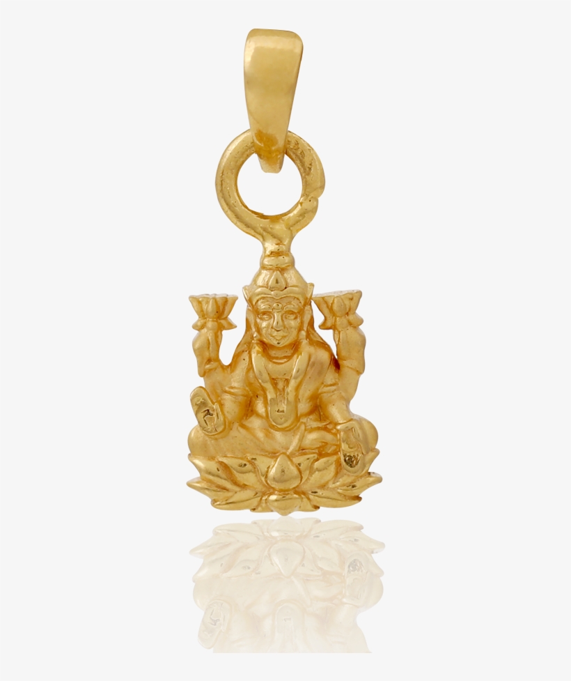 Divine Goddess Lakshmi Pendant - Pendant, transparent png download