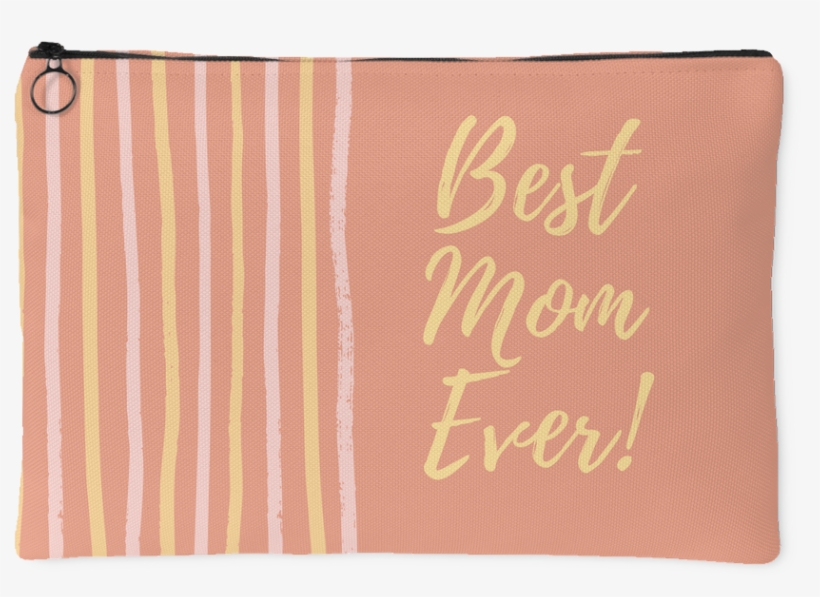 'best Mom Ever' Mother Quotes Pouch - Wallet, transparent png download