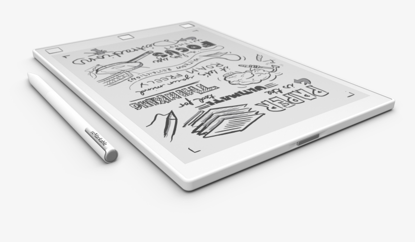 Remarkable's Tablet Aims To Mimic Real Paper And Ink - Digital Paper E Ink Tablet, transparent png download
