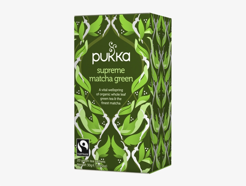 Pukka Organic Supreme Matcha Green Tea Hk Healthy And - Pukka Organic Pukka Supreme Matcha Green Tea, transparent png download
