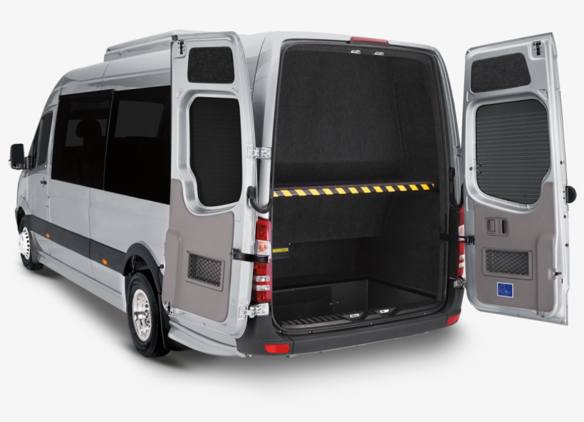 Dur A Bus Ac - Mercedes Sprinter Luggage Space, transparent png download