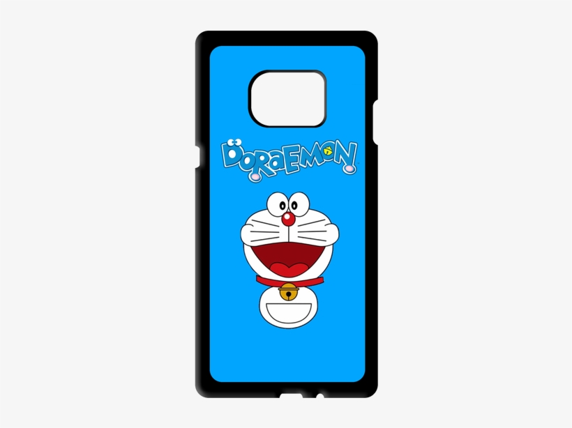 Doraemon Face Case Samsung Galaxy S7 Edge - Cartoon, transparent png download