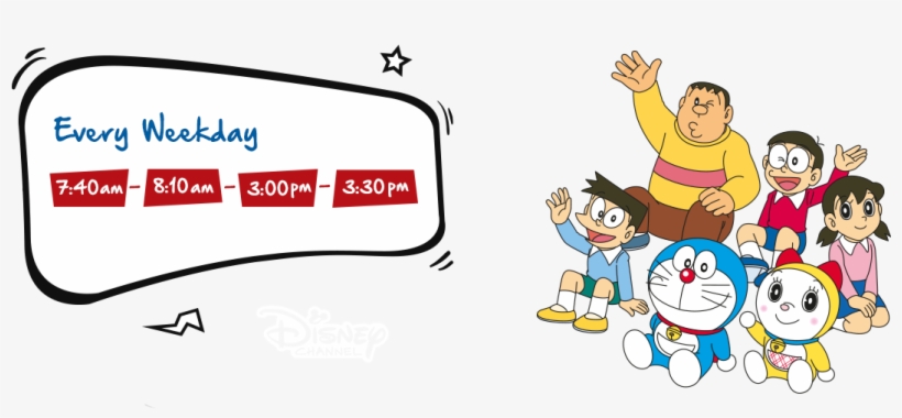 Doraemon Yayin Saatleri En - Doraemon, transparent png download
