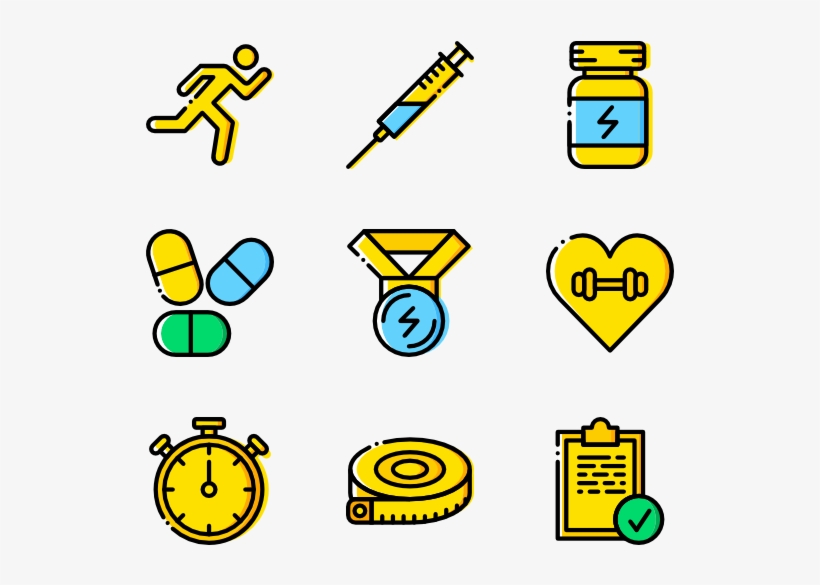 Fitness - Water Pipes Flat Icon, transparent png download
