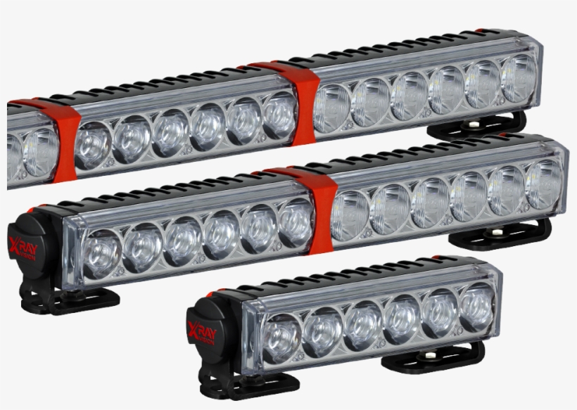 Quad-optic Led Linear Driving Lights - Light, transparent png download
