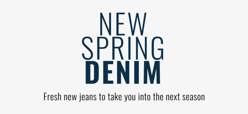 New Spring Denim For Women - Parallel, transparent png download