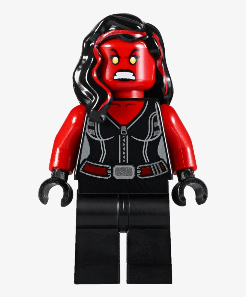 Navigation - Red She Hulk Minifigure, transparent png download
