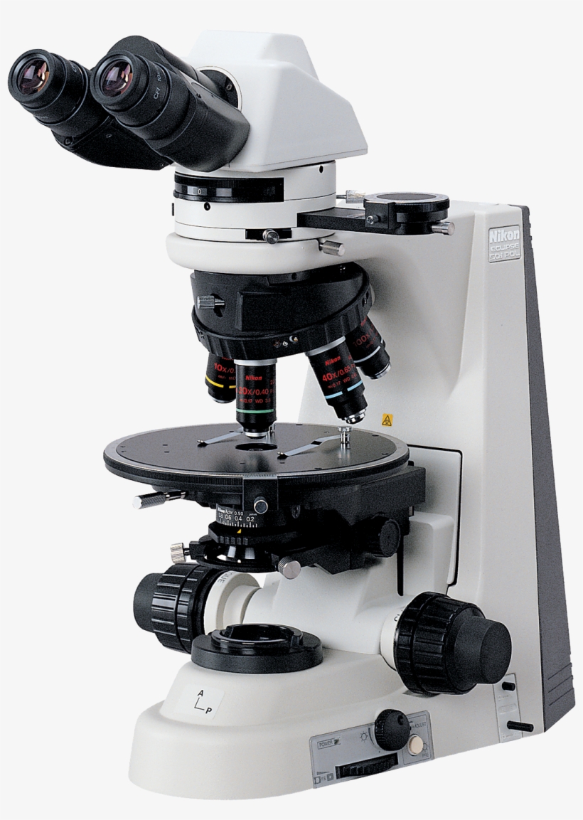 Microscope - Nikon Eclipse 50i Pol, transparent png download