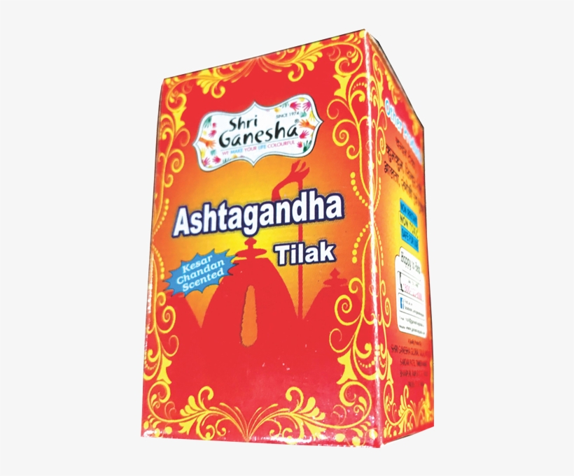 Ashtgandha Tilak - Orange, transparent png download