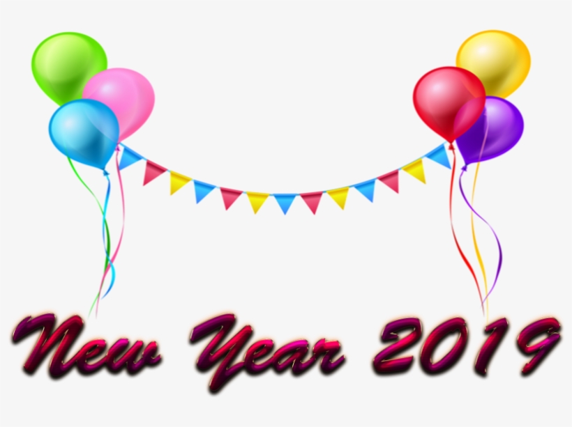 Free Png Download New Year 2019 Png Images Background - New Year 2019 Images Download, transparent png download