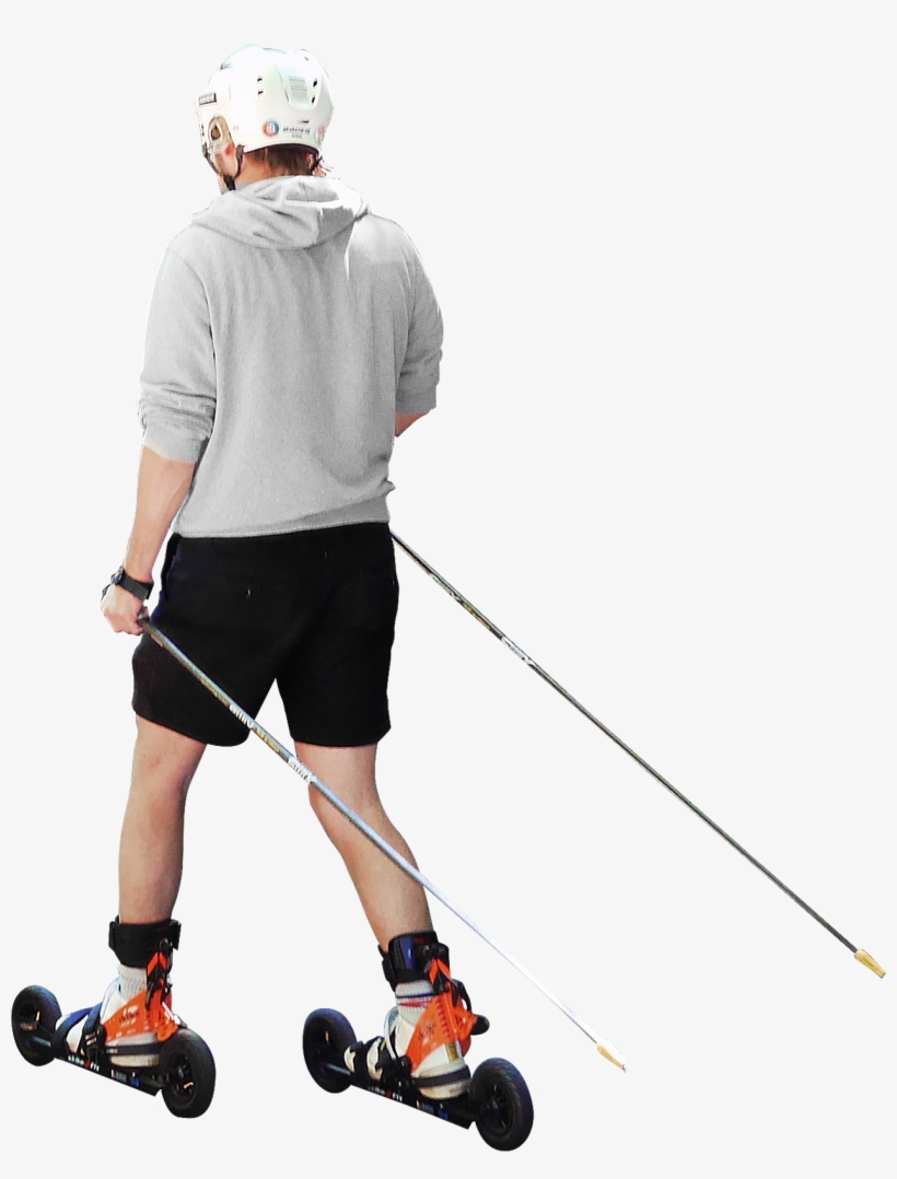 275 I Didnt Know That Terrain Roller Skis Existed Until - People Roller Png, transparent png download