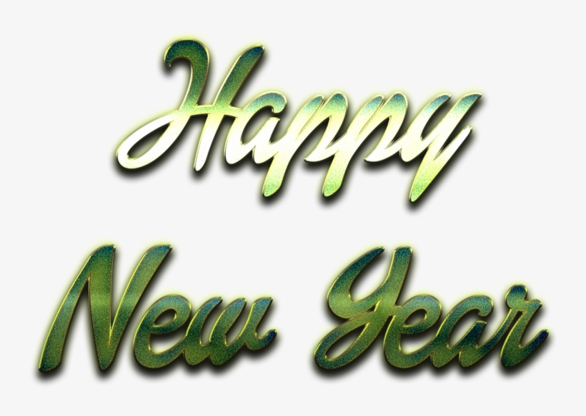 Happy New Year Letter Png File - Graphics, transparent png download