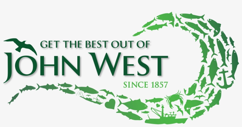 John West Logo Strap W Fish - John West Foods Logo, transparent png download