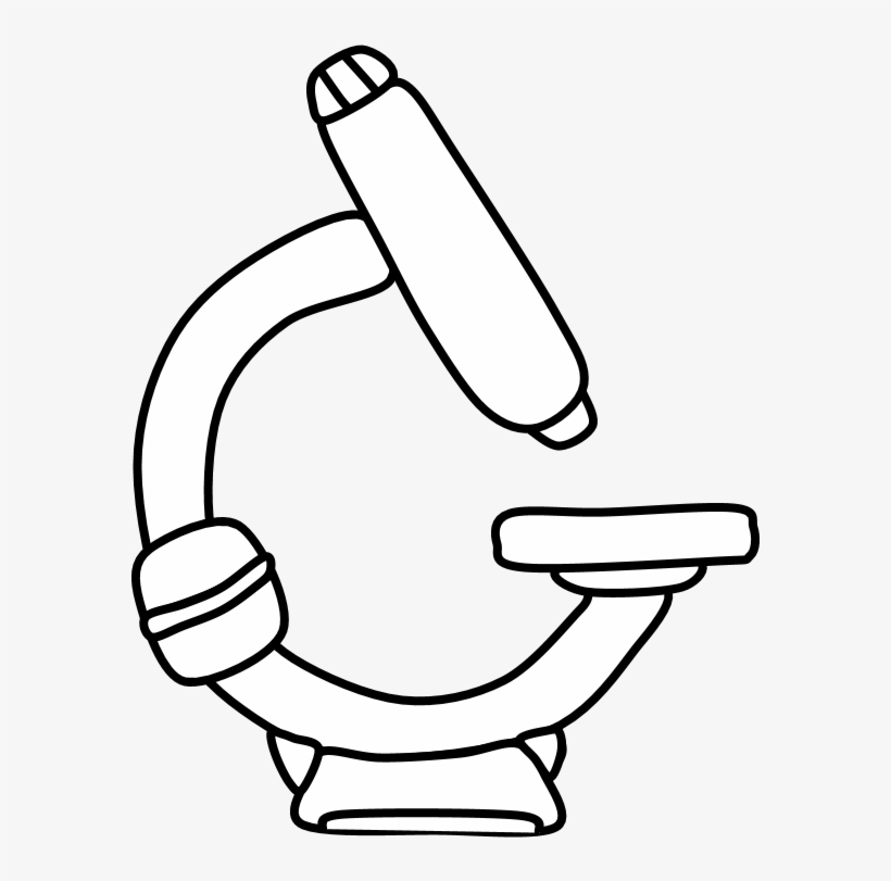 Microscope, Png Microscope, Black And White - Mis Canciones, transparent png download