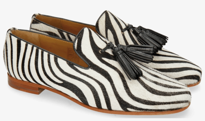 Loafers Scarlett 20 Hairon Zebra - Slip-on Shoe, transparent png download
