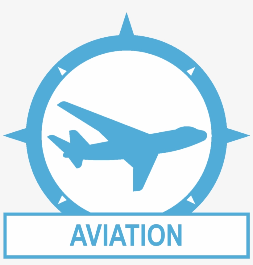 Area Of Interest Logo - Black Airplane Outline Png, transparent png download