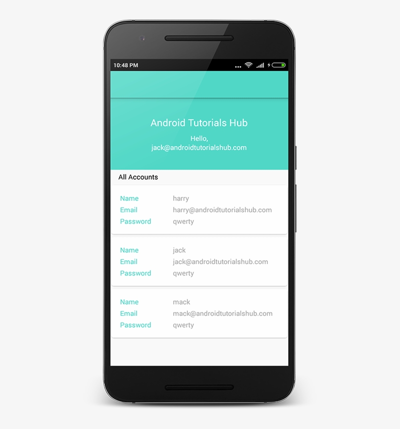 User List Screen After Login - Registration Form Android Github ...