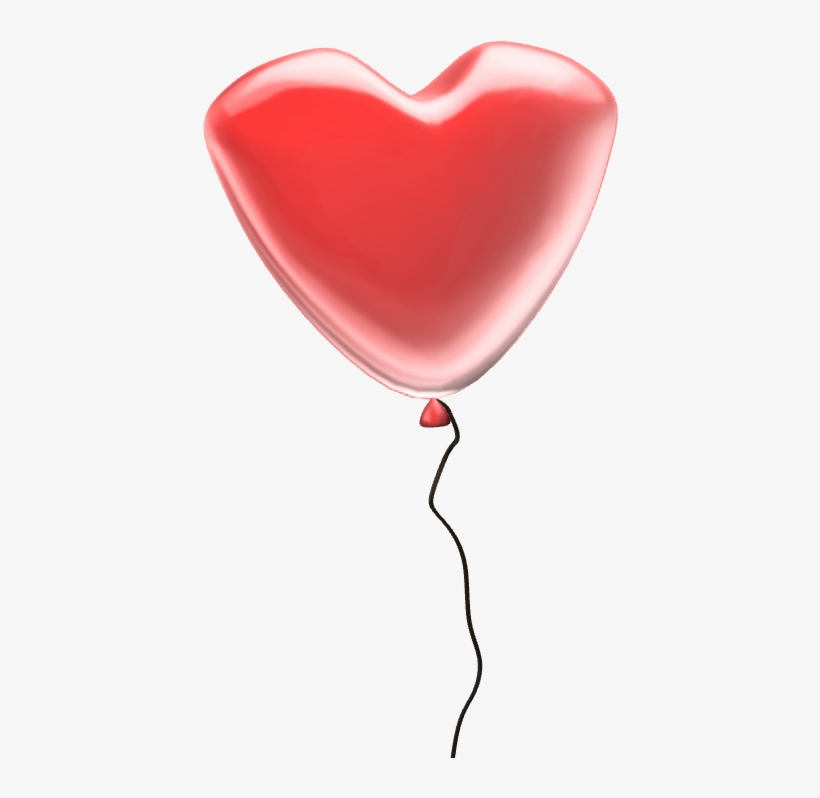 Heart Baloon - Balloon, transparent png download