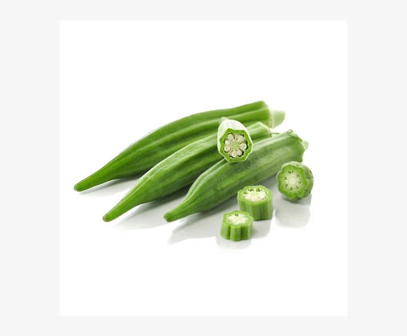 Lady Finger 1kg - Okra Green, transparent png download
