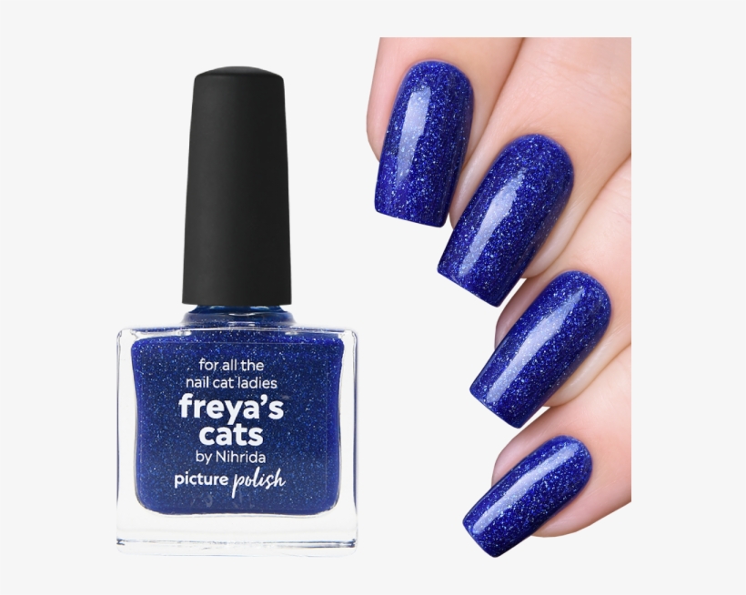 Freya's Cats Nail Polish - Nail, transparent png download