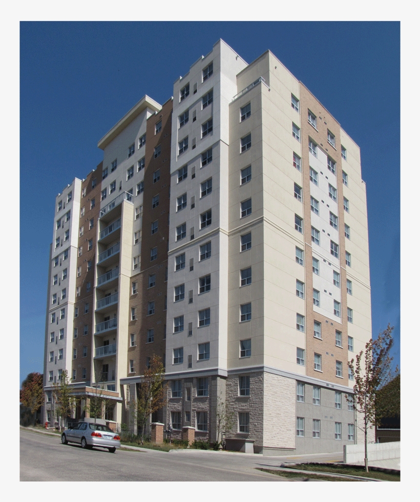Apartment Building - Tower Block, transparent png download