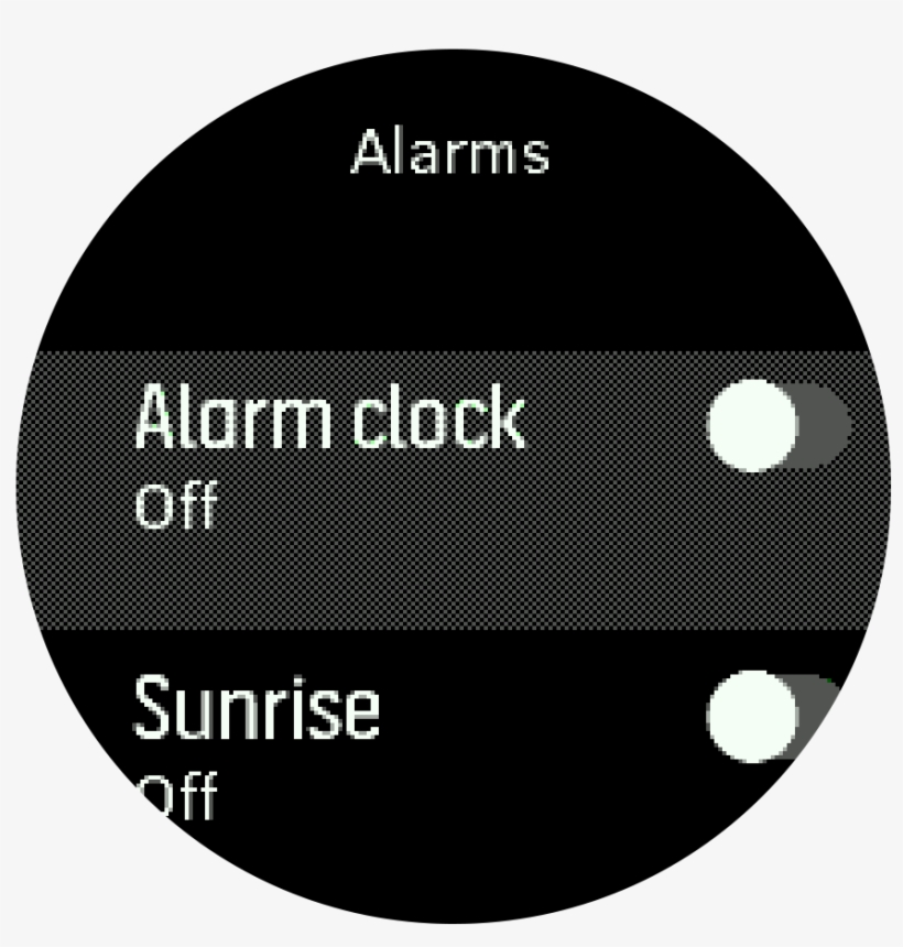 Sunrisesunset Alarm Toggle Spartan Trainer, transparent png download