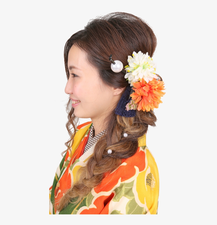 High End Hairdo Plan - ทรง ผม ญี่ปุ่น กิโมโน, transparent png download