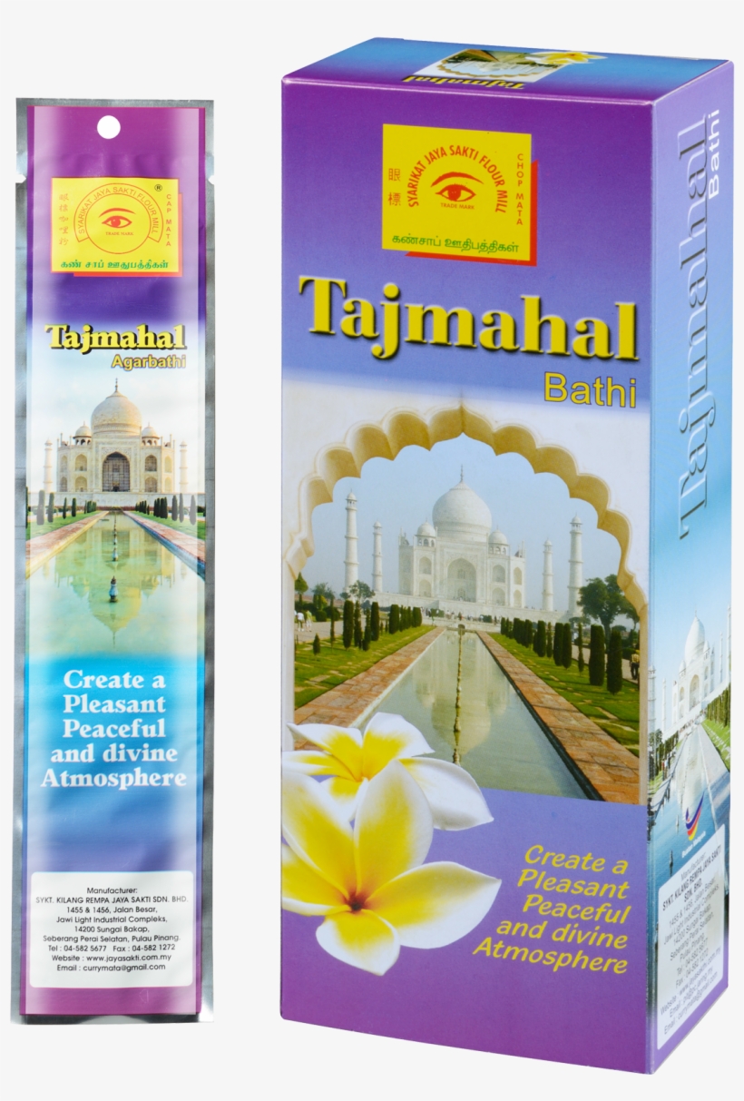 Taj Mahal Agarbathi - English Marigold, transparent png download