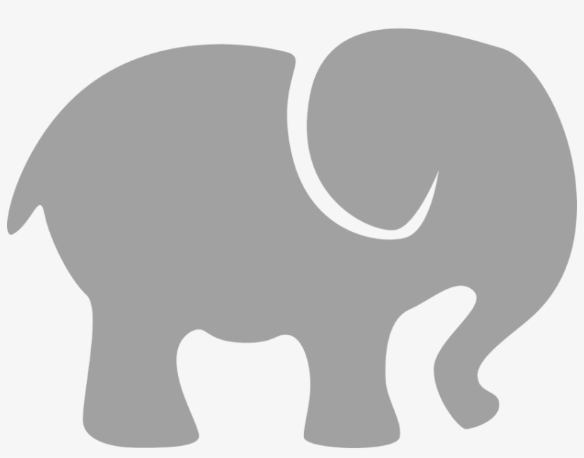 Free Png Download Grey Baby Elephant Png Images Background - Grey Elephant Clipart, transparent png download