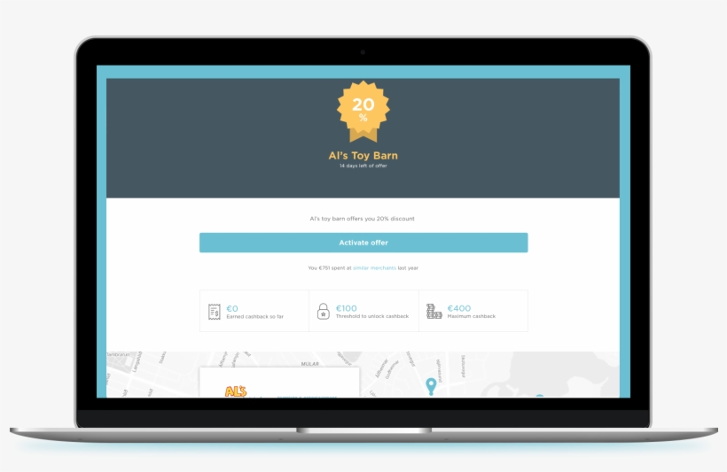 Meniga's Card Linked Offers Solution Gives Merchants - Card Linked Offers Ipad, transparent png download