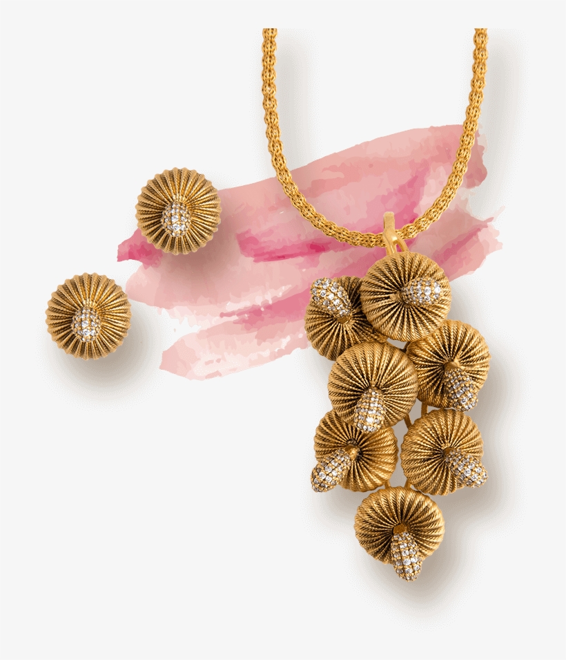 Gold Jewellery - Locket, transparent png download