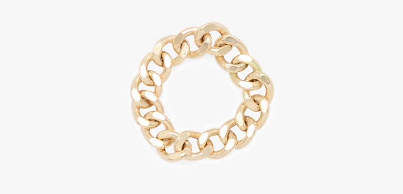 Bold Chain Ring - Ring, transparent png download