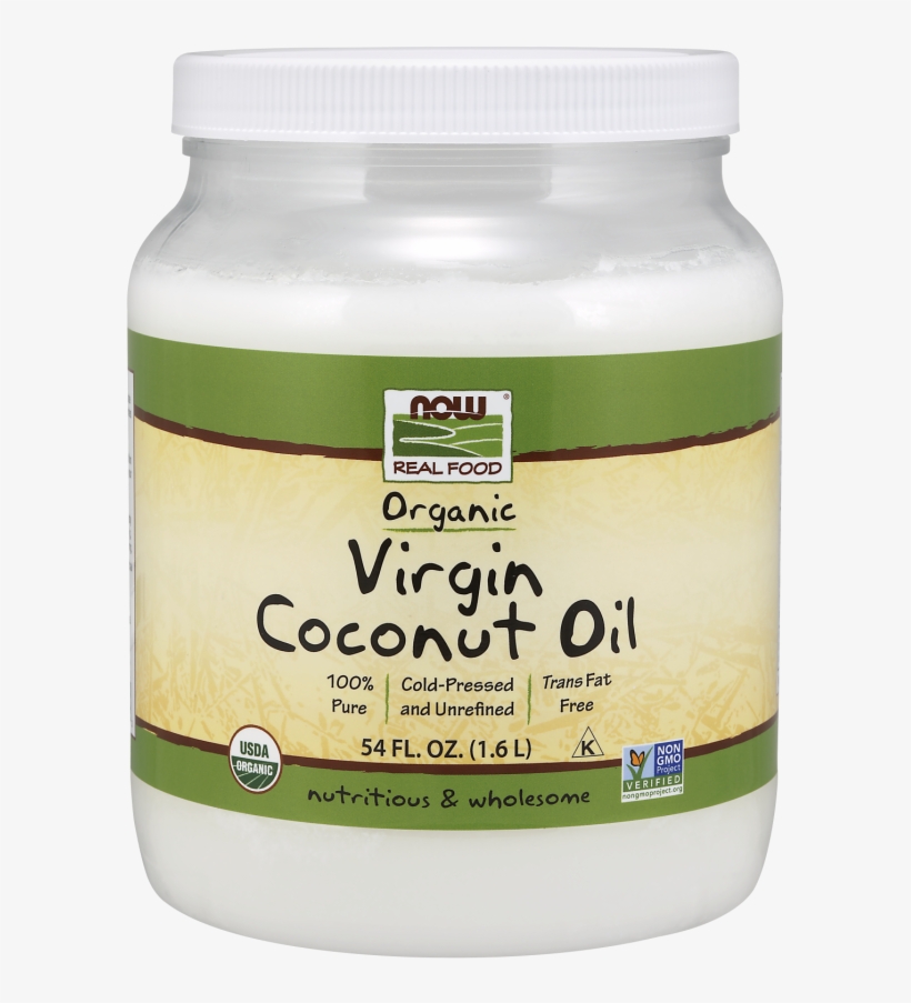 $7 - 19reg - $8 - - Now Real Food Organic Virgin Coconut Oil, transparent png download