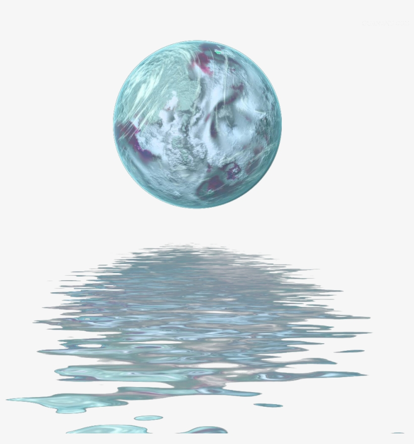 Water Picsart Sticker Planet Studio Earth Reflection - Istighfar, transparent png download