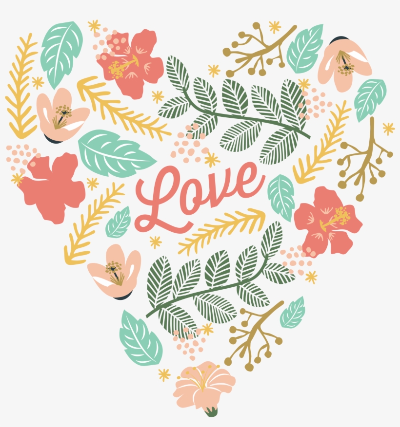 Loveheart Colour - Illustration, transparent png download