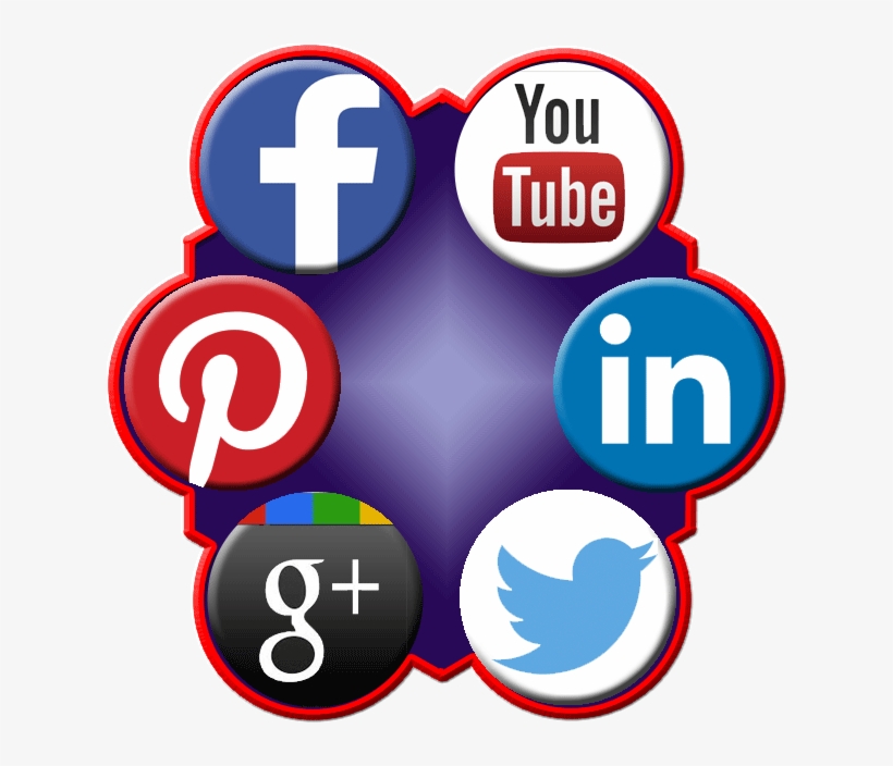The Top 6 Most Popular Social Websitesmarketclick - Social Websites, transparent png download