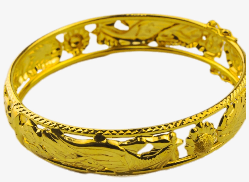 Go Sleeveless With Our 916 Gold Bangles In Prance Gold - Bangle, transparent png download