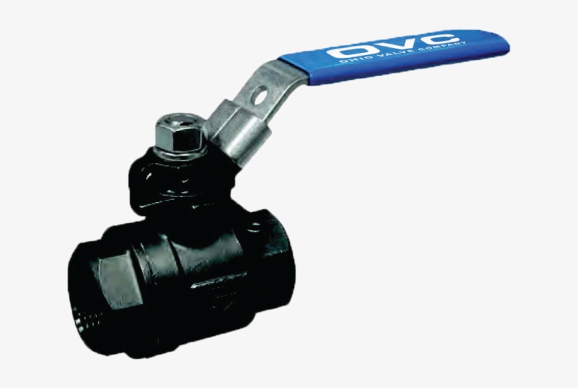 2 Piece Carbon Steel Ball Valve - Ball Valve, transparent png download