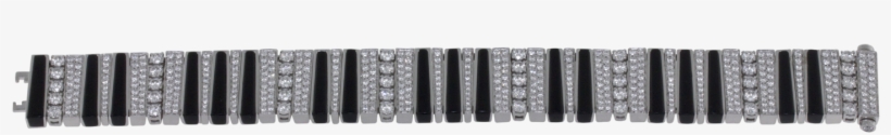 Music Bracelet Bracelet White Gold White - Track, transparent png download