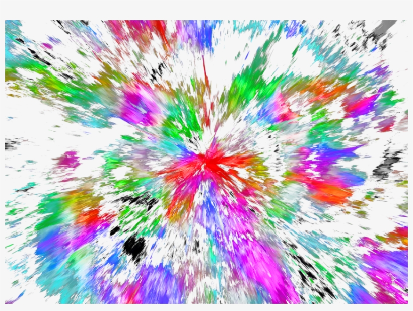 Free Png Download Abstract Color Transparent Png Images - Explosão De Cores Png, transparent png download