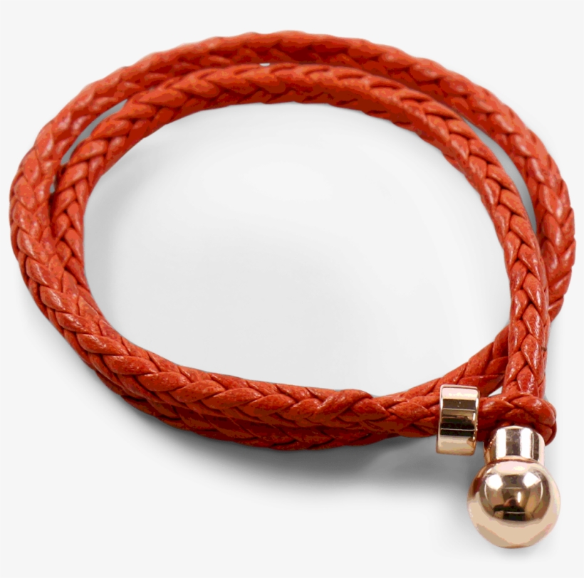 Bracelets Caro 2 Woven Winter Orange Accessory Rose - Bracelet, transparent png download