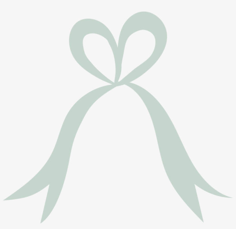 Love Ribbon Flat Vector - Illustration, transparent png download