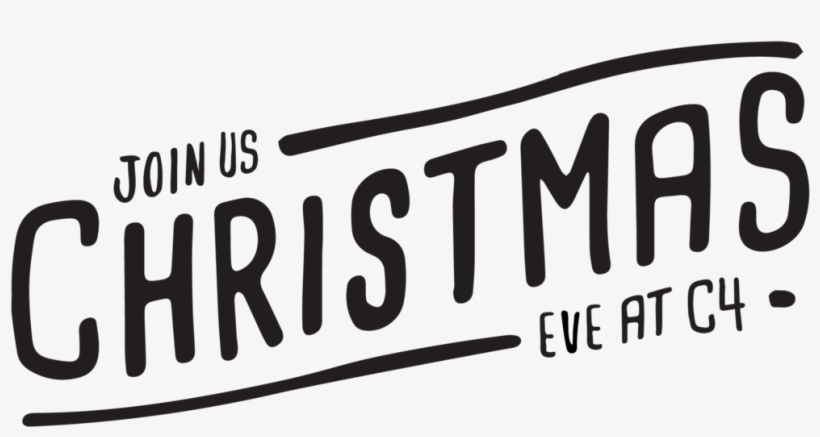 C4 Christmas 2017 Web Join Us - Monochrome, transparent png download