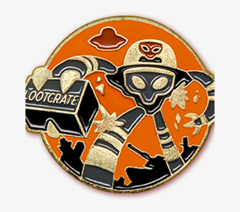 Cool Limited Edition Items Like Shirts, Music, Gaming - Loot Crate Pins, transparent png download