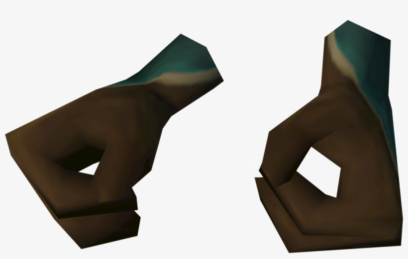 Thinker Gloves Are A Rare Reward From Looting Crystal - 3d Modeling, transparent png download
