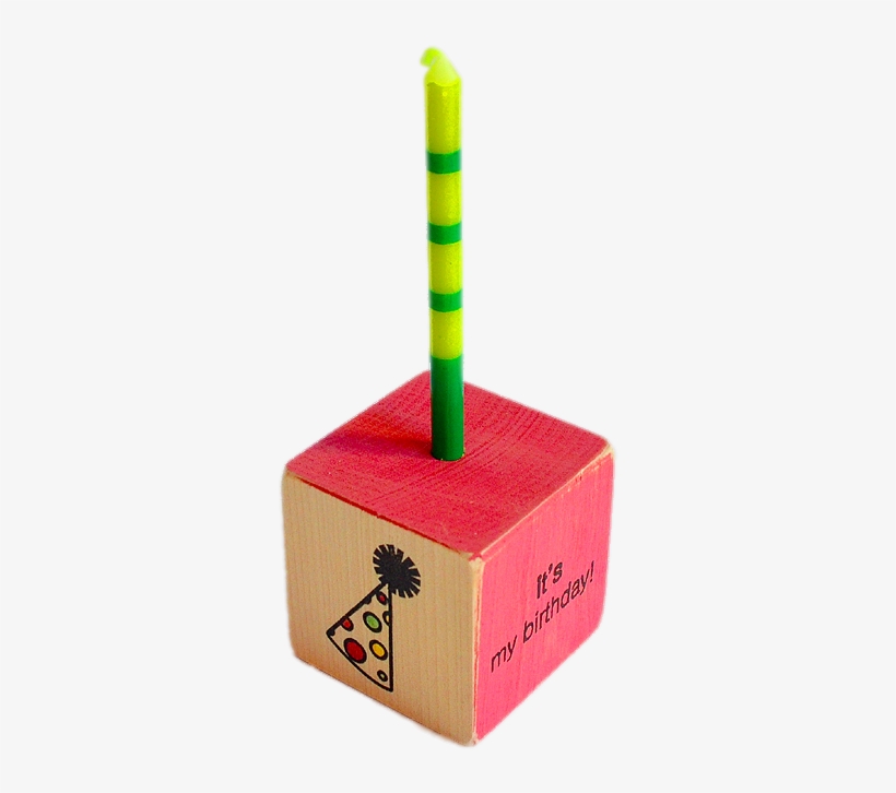 Birthday Block - Party Hat - Advent Candle, transparent png download