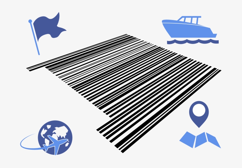 Barcode Montage - Distribución Fisica Y Transporte, transparent png download