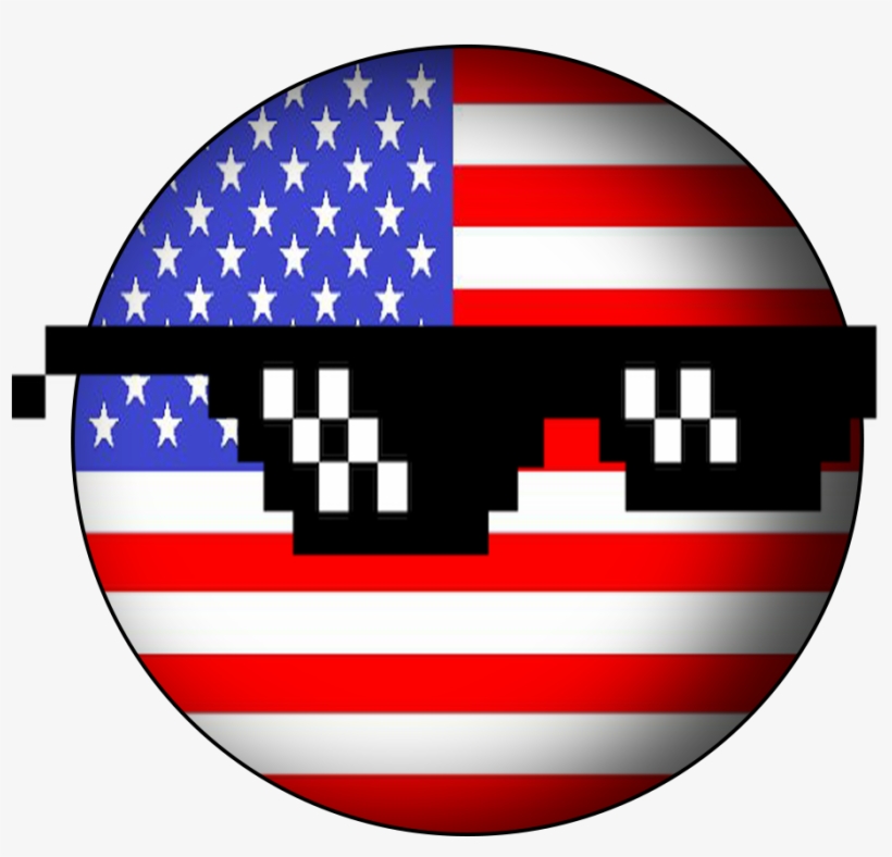 Estados Unidos Png - Circle United States Flag, transparent png download