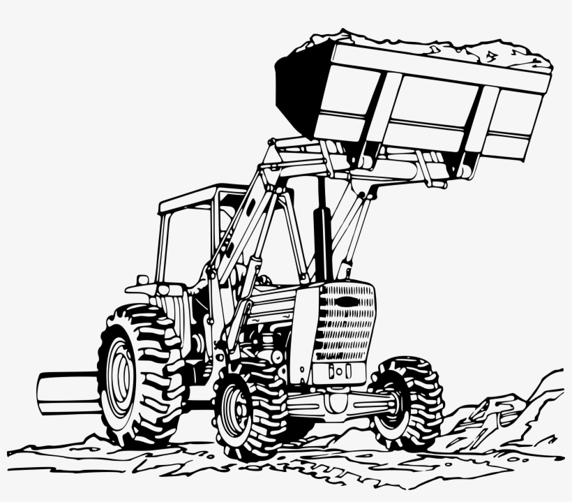 This Free Icons Png Design Of Tractor Loader, transparent png download
